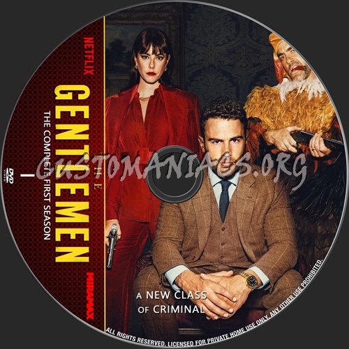 The Gentlemen Season 1 dvd label