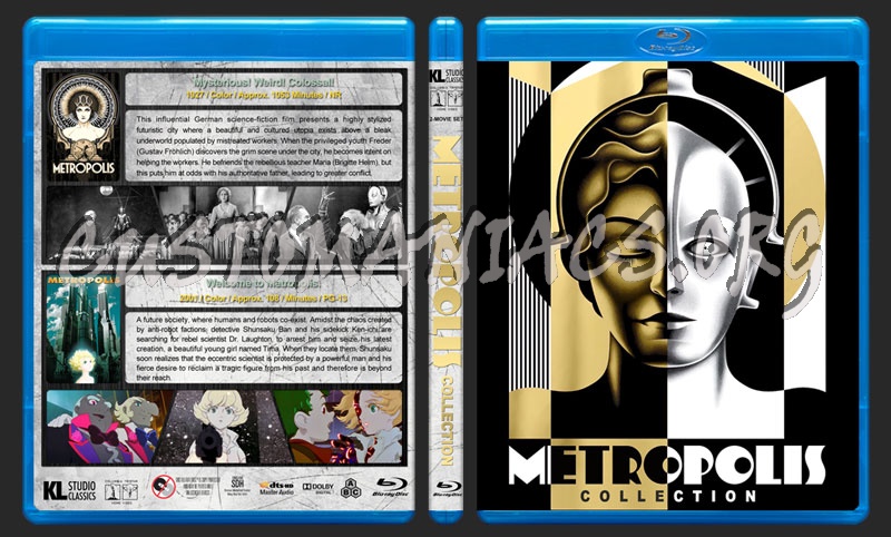 Metropolis Collection blu-ray cover