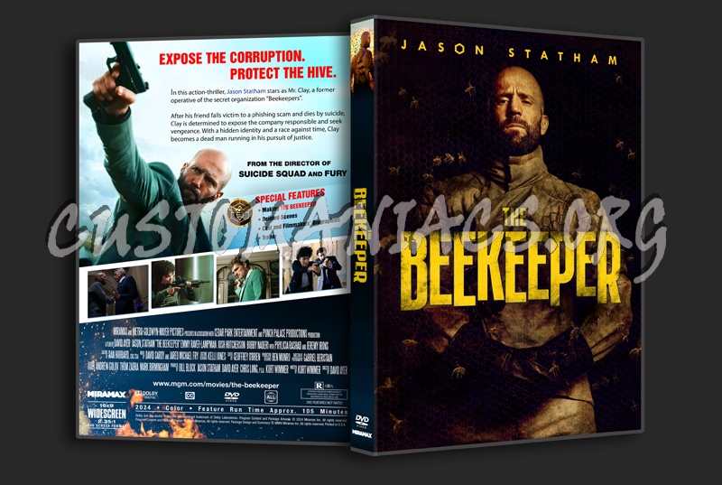 The Beekeeper dvd cover