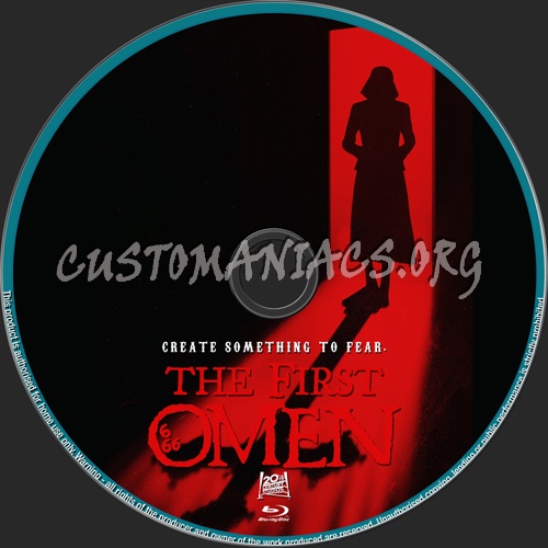 The First Omen blu-ray label