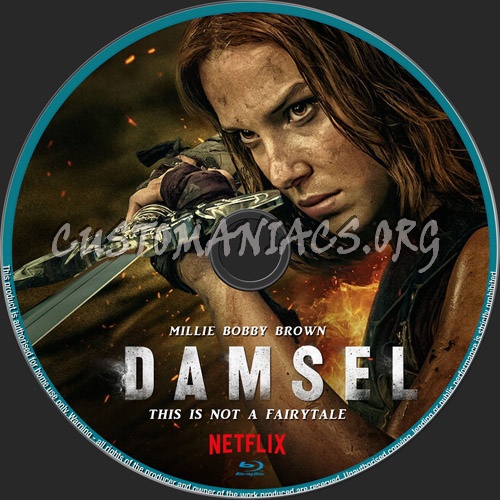 Damsel blu-ray label