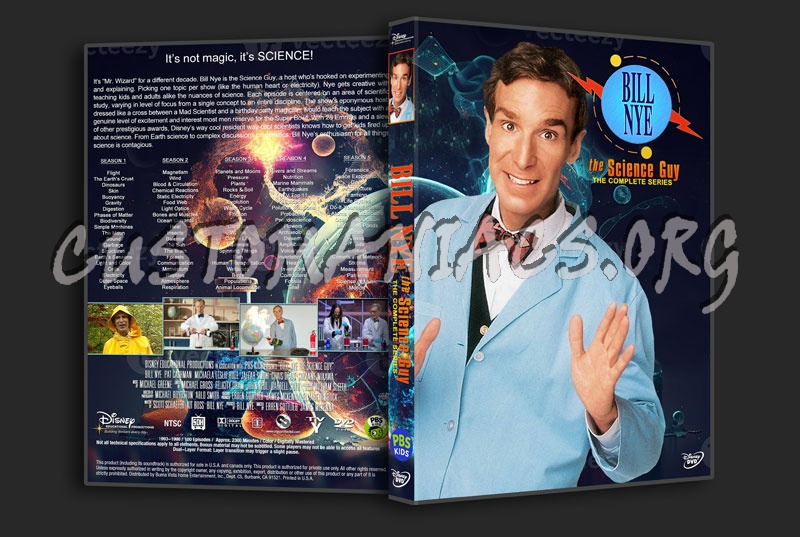 Bill Nye the Science Guy: The Complete Series dvd cover