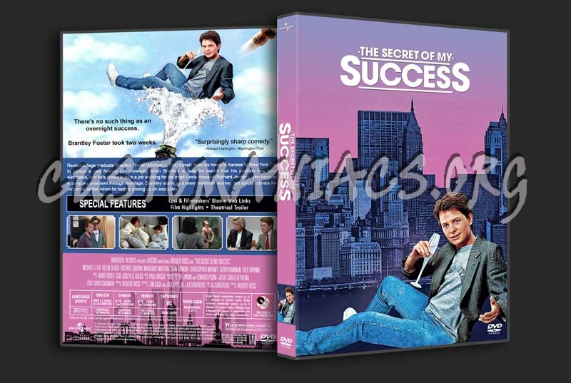 The Secret of My Success dvd cover