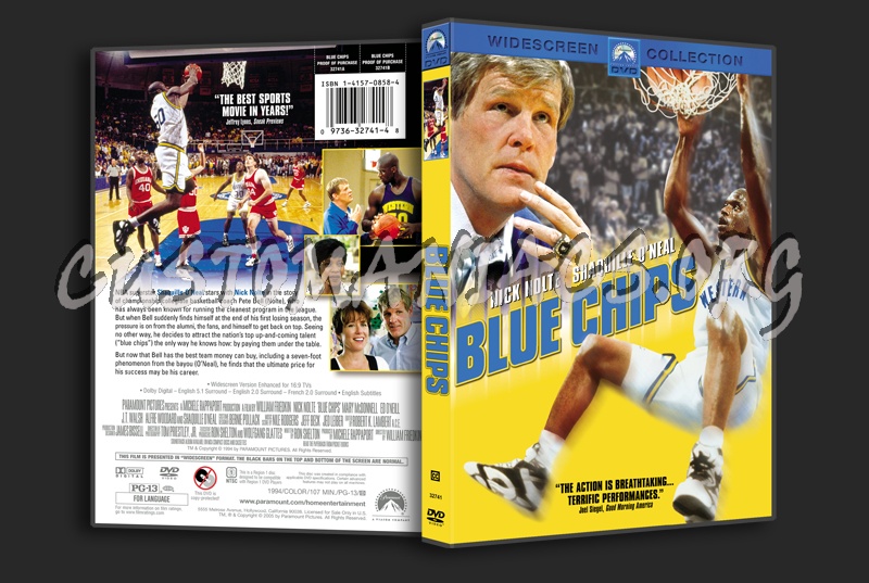 Blue Chips dvd cover