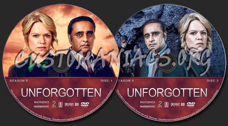 Unforgotten - Season 5 dvd label