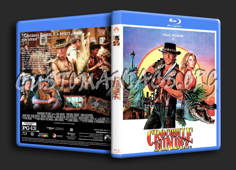 Crocodile Dundee dvd cover