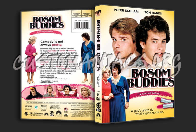 Bosom Buddies Season 2 dvd cover
