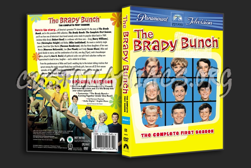 The Brady Bunch Season 1 dvd cover