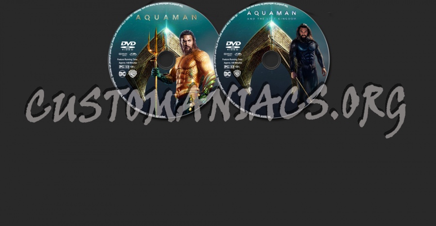 DC Comics Collection dvd label