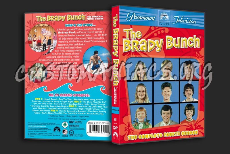 The Brady Bunch Season 4 dvd cover