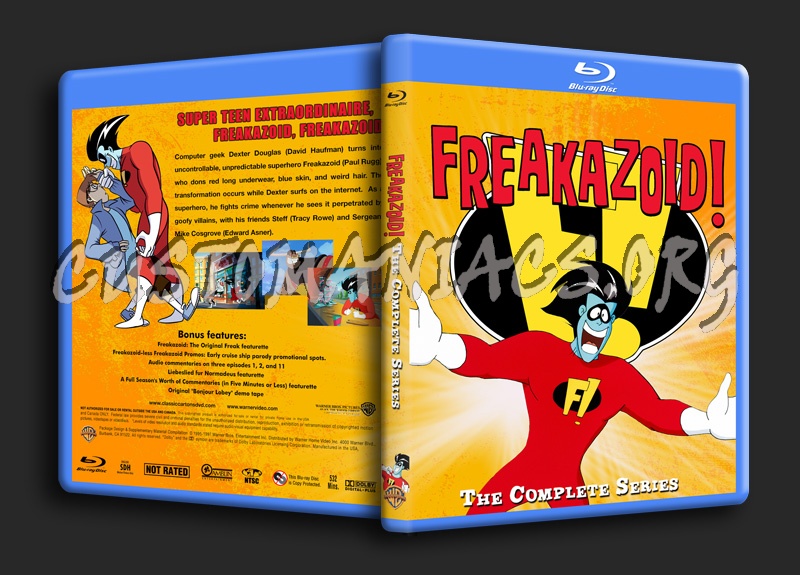 Freakzoid - The Complete Series blu-ray cover