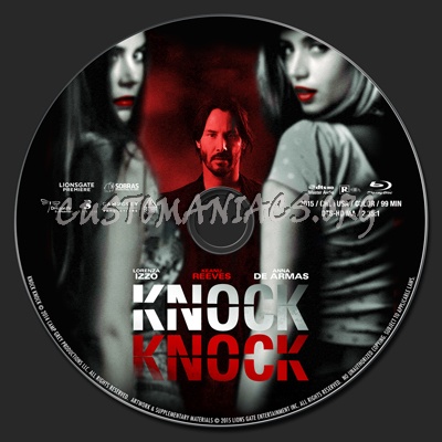 Knock Knock blu-ray label