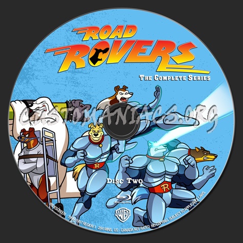 Road Rovers - The Complete Series blu-ray label