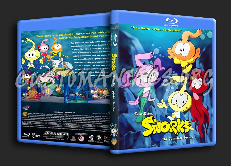 Snorks - The Complete Series blu-ray cover