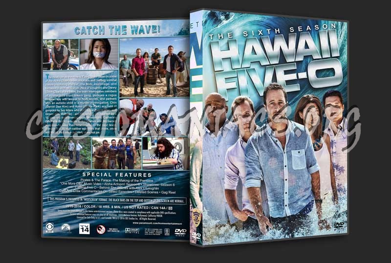 Hawaii Five-O  - The Complete Series (spanning spine) dvd cover