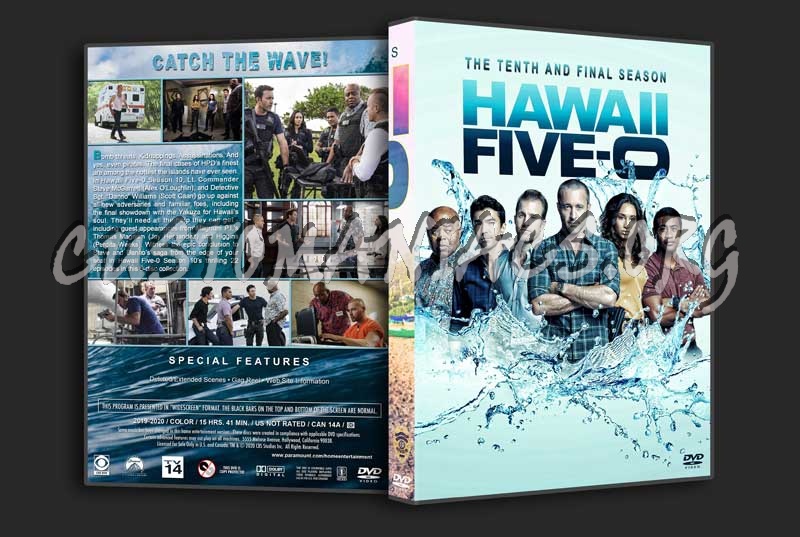 Hawaii Five-O  - The Complete Series (spanning spine) dvd cover