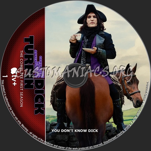 The Completely Made-Up Adventures Of Dick Turpin Season 1 dvd label