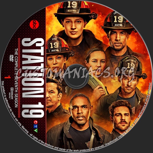 Station 19 Season 7 dvd label