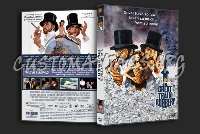 The Great Train Robbery dvd cover