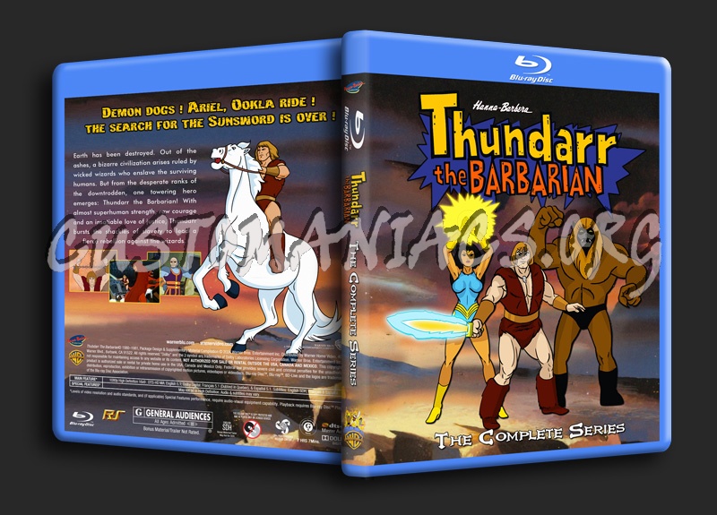 Thundarr The Barbarian - The Complete Series blu-ray cover