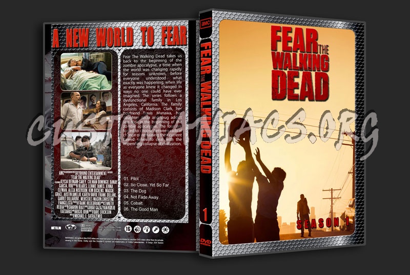 Fear The Walking Dead - complete dvd cover