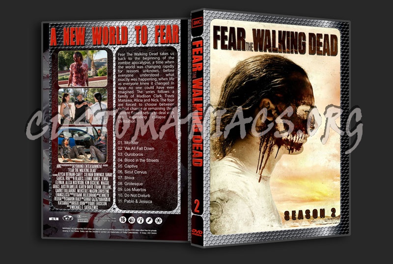 Fear The Walking Dead - complete dvd cover