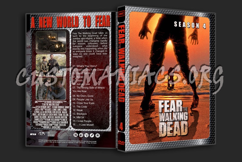 Fear The Walking Dead - complete dvd cover