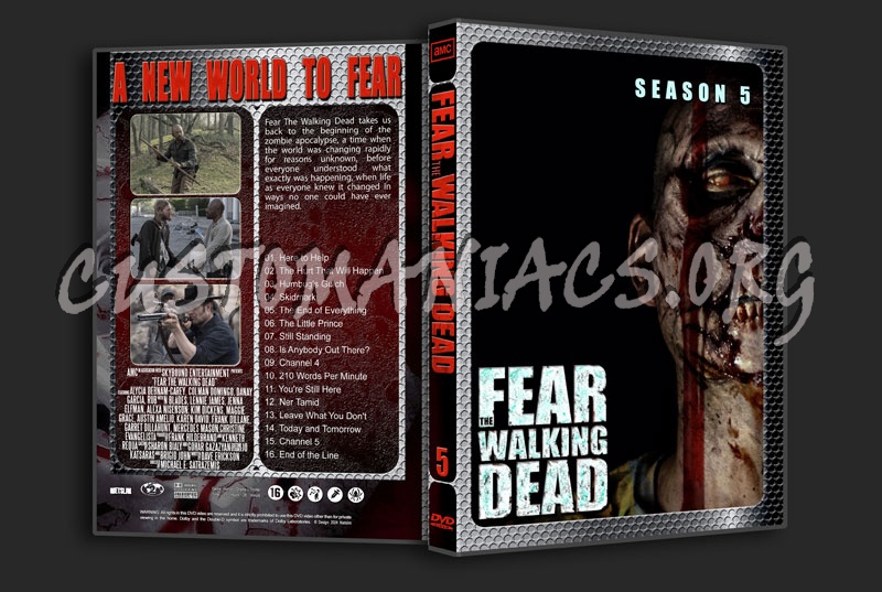 Fear The Walking Dead - complete dvd cover