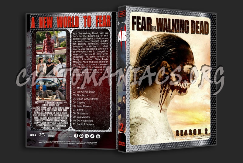 Fear The Walking Dead - With Spanning Spine dvd cover