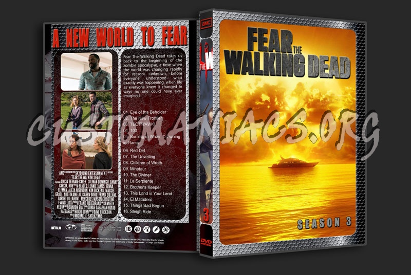 Fear The Walking Dead - With Spanning Spine dvd cover