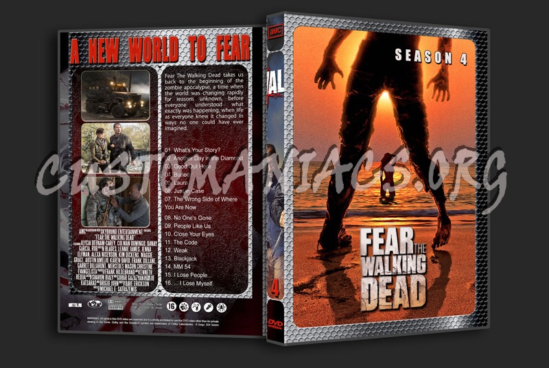 Fear The Walking Dead - With Spanning Spine dvd cover