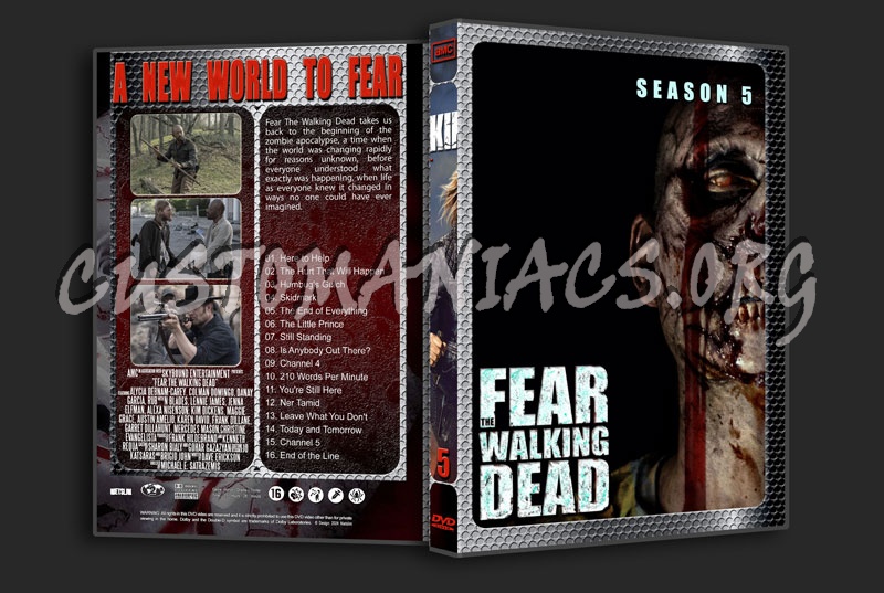 Fear The Walking Dead - With Spanning Spine dvd cover