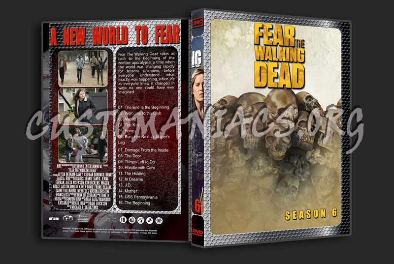 Fear The Walking Dead - With Spanning Spine dvd cover