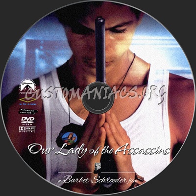 Our Lady of the Assassins dvd label