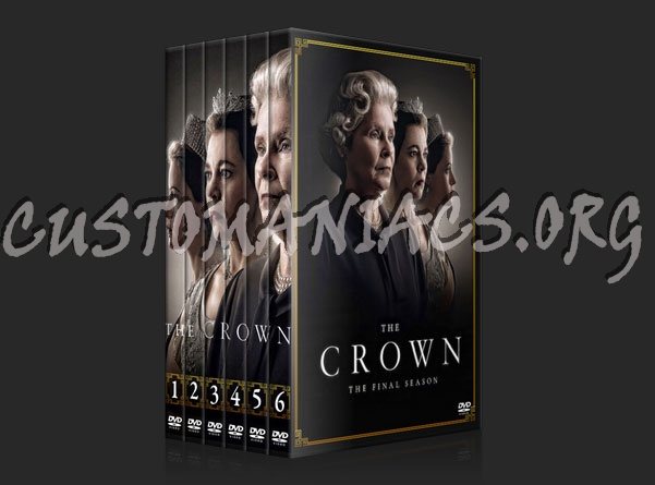 The Crown - The Complete Series (spanning spine) dvd cover