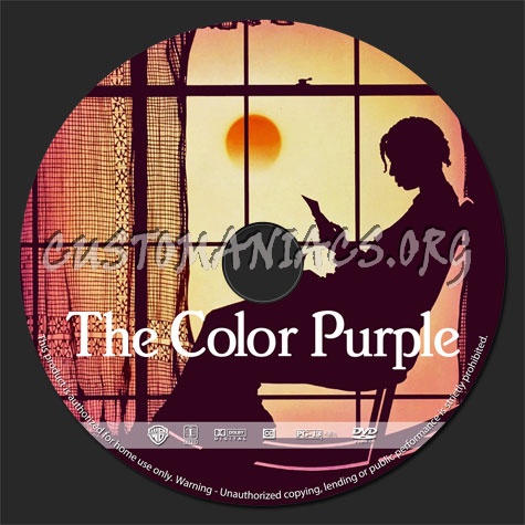 The Color Purple (1985) dvd label