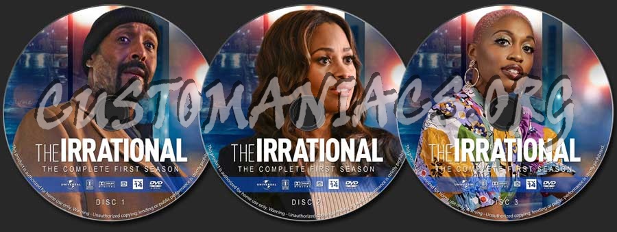 The Irrational - Season 1 dvd label