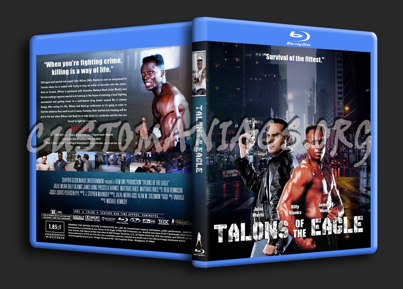 Talons of the Eagle blu-ray cover