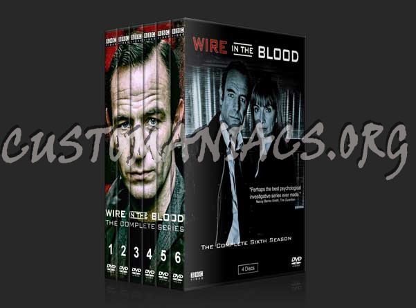 Wire in the Blood  - The Complete Series (spanning spine) dvd cover