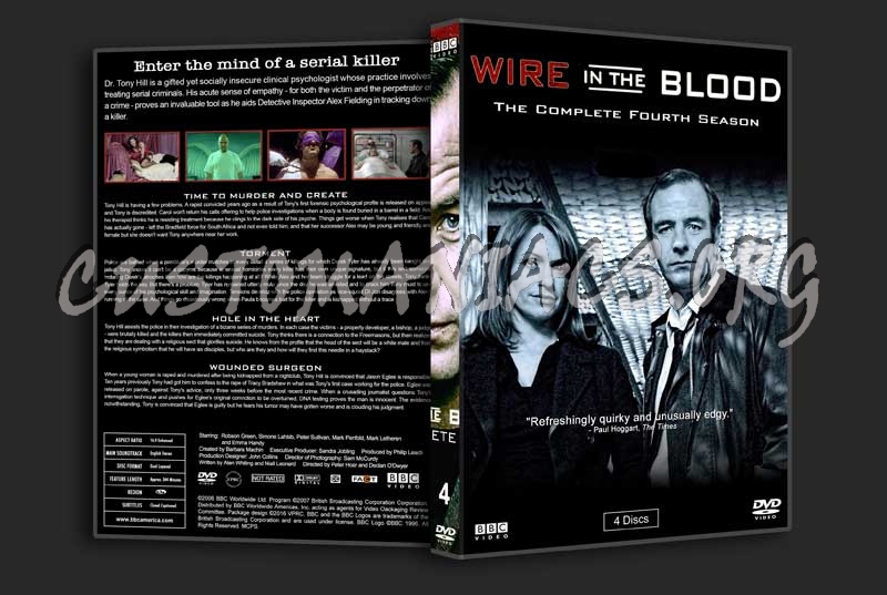 Wire in the Blood  - The Complete Series (spanning spine) dvd cover