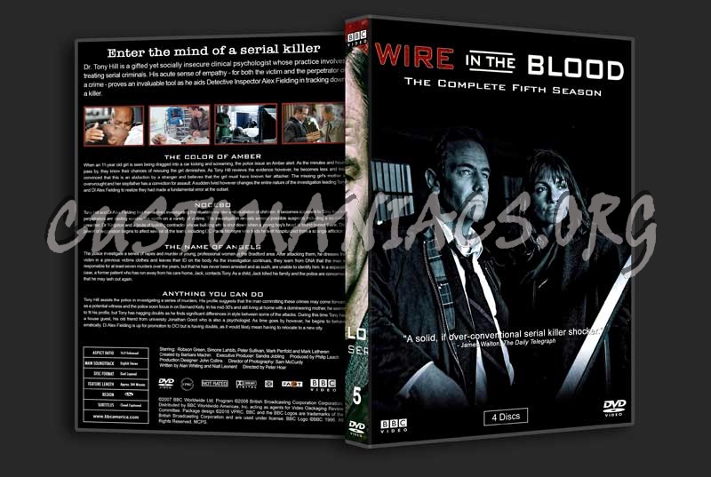 Wire in the Blood  - The Complete Series (spanning spine) dvd cover