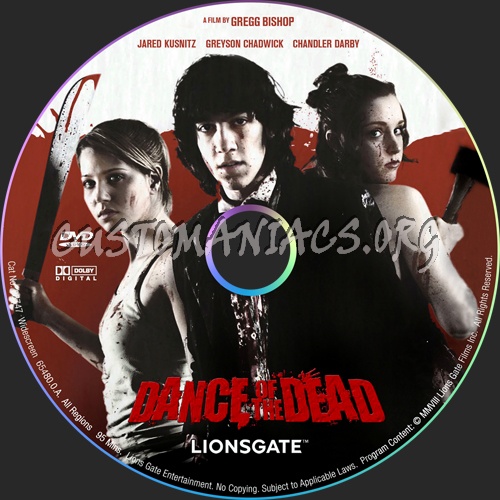 Dance of the Dead dvd label