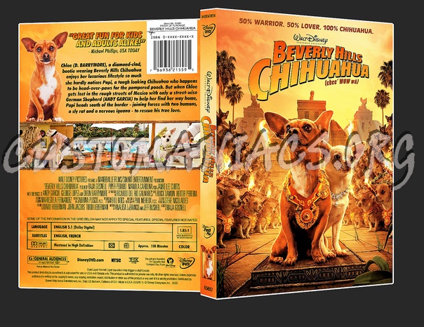 Beverly Hills Chihuahua dvd cover