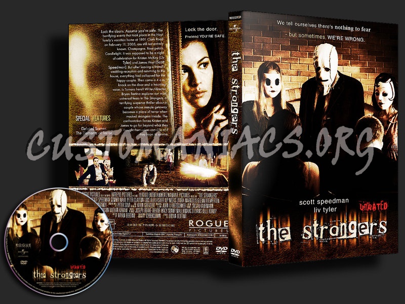 The Strangers Unrated dvd cover