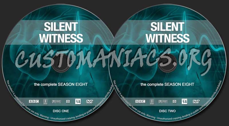Silent Witness - Season 8 dvd label