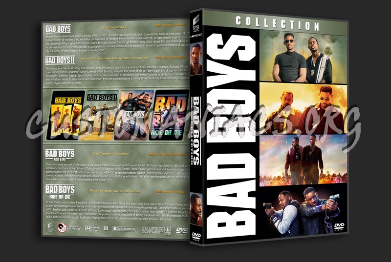 Bad Boys Collection dvd cover - DVD Covers & Labels by