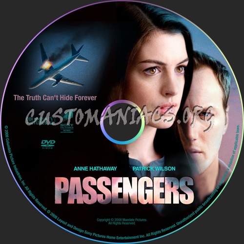 Passengers dvd label