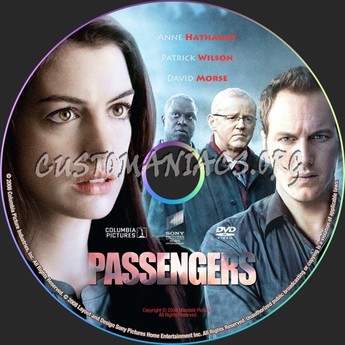 Passengers dvd label