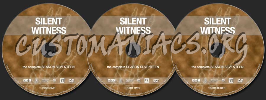 Silent Witness - Season 17 dvd label