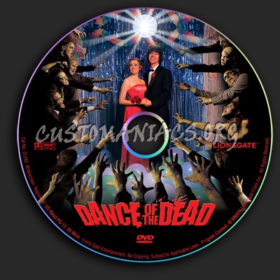 Dance Of The Dead dvd label